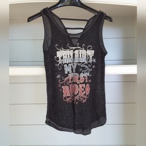 "THIS AIN'T MY FIRST RODEO" Tank Top